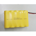 Batterie rechargeable de batterie de PKCELL 4.8V 9.6V 12v nicd